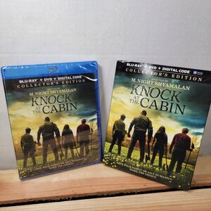 BLU-RAY/DVD/DIGITAL Knock At The Cabin w/ slip cover SEALED